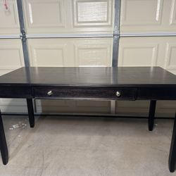Ashley Black/brown  Desk with Drawer