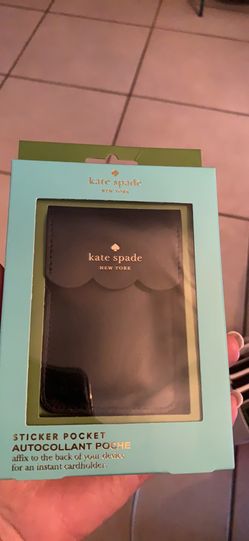 Kate Spade sticker pocket