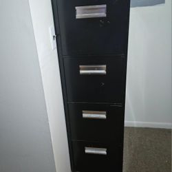HON metal filing cabinet - $125