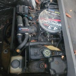 4.3  Mercury  with boat and trailer 