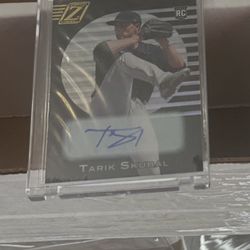 Tarik Sukbal Signed Card In Mint Condition.