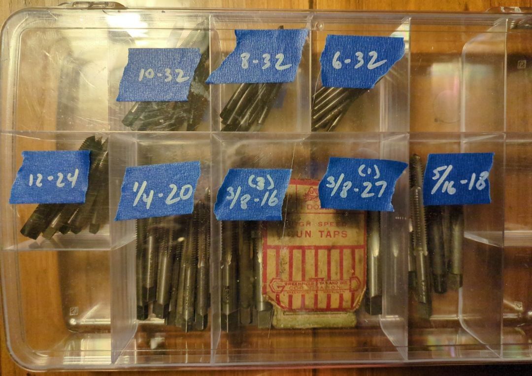 Assorted Taps Various Sizes Quality Name New