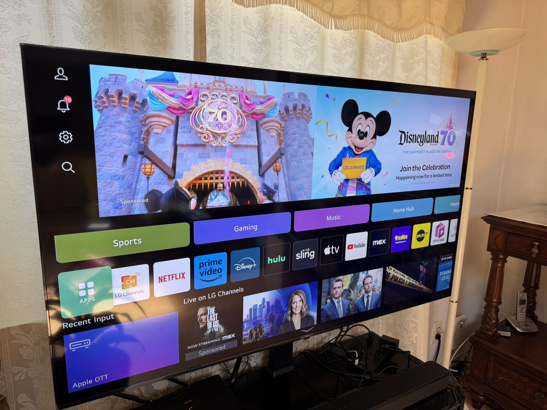 65 Inch LG TV