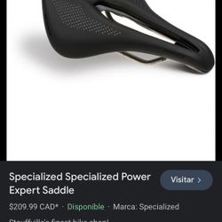 Road bike Seat post  Brand Specialized power expert Saddle  143 mm 