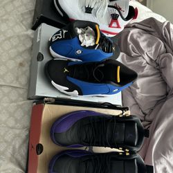 Jordan’s 4s 12s 14s 