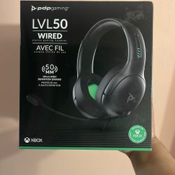 PDP Xbox One LVL50 Wired Stereo Gaming Headset