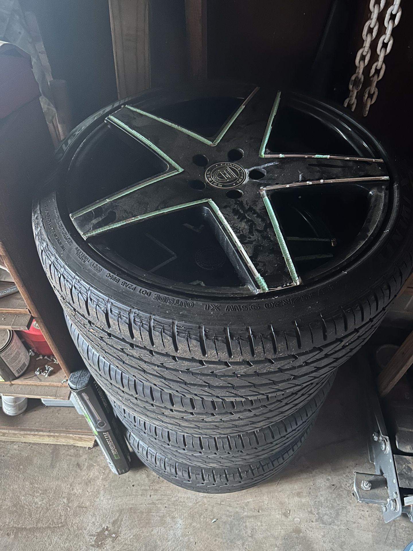 Brand New Tires 20 Inch Lexani Competition Series Rims And Tires 