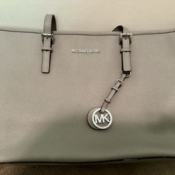 Michael Kors gray bag