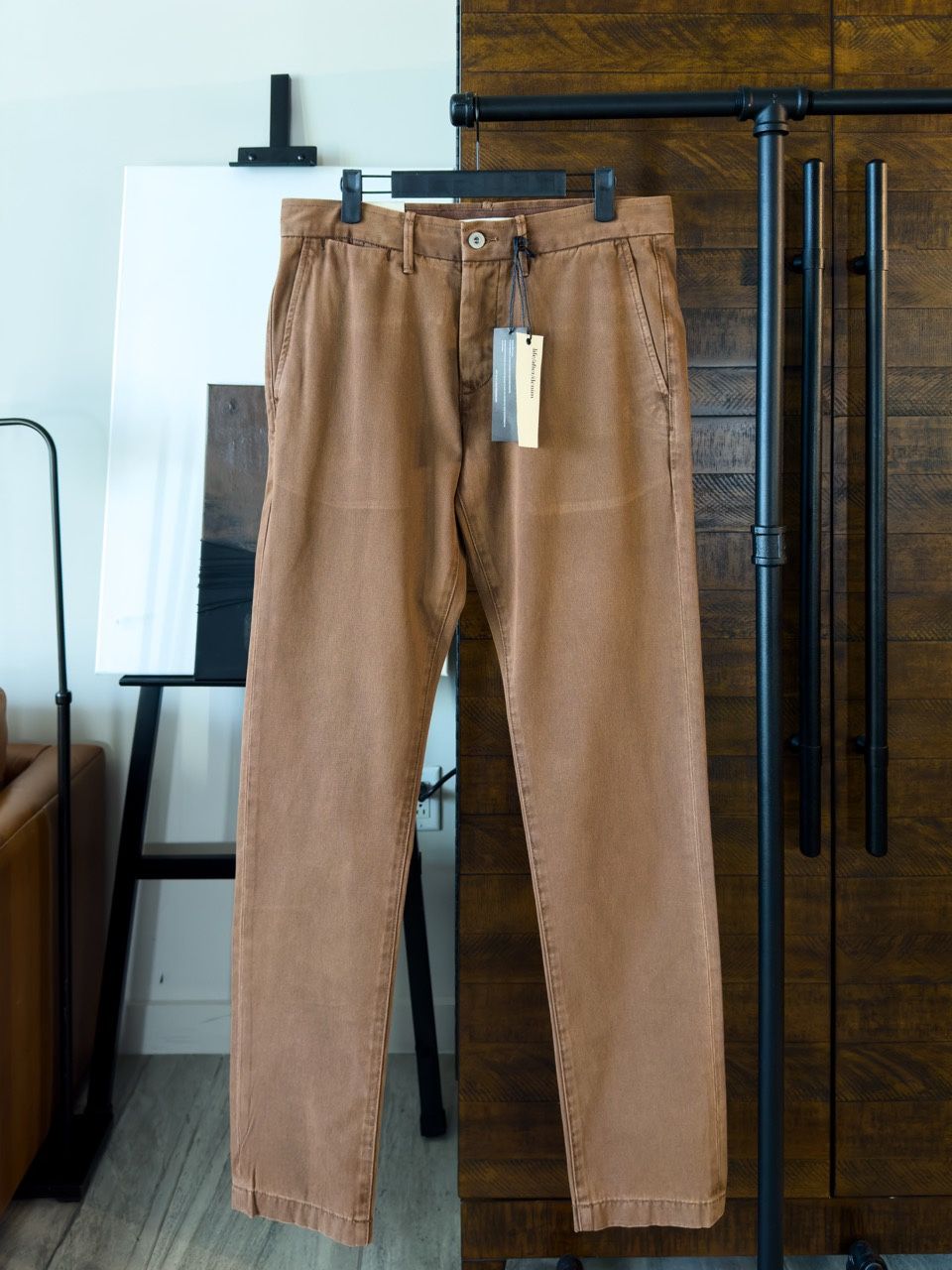 life/after/denim Brown Weekend Slim Fit Chino Pants 32
