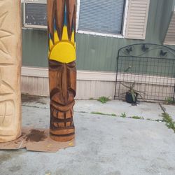 Tikis 4ft tall