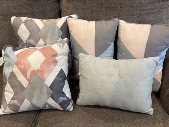Decorative Throw Pillow Set of 5