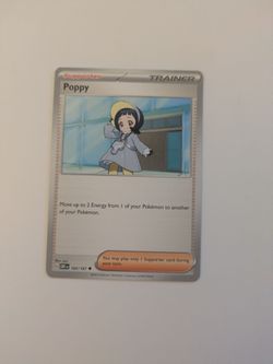 Poppy Pokemon Card OBF 193