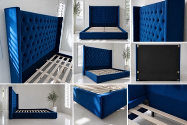 King bed frame