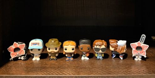 Stranger Things Funko Pop Mini Figures Set of 8