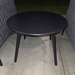 Aluminum 4 Leg End Table