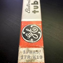 GE 17BR3-17R-K19 Audio Electronic Vintage Radio HAM Vacuum NOS Tubes