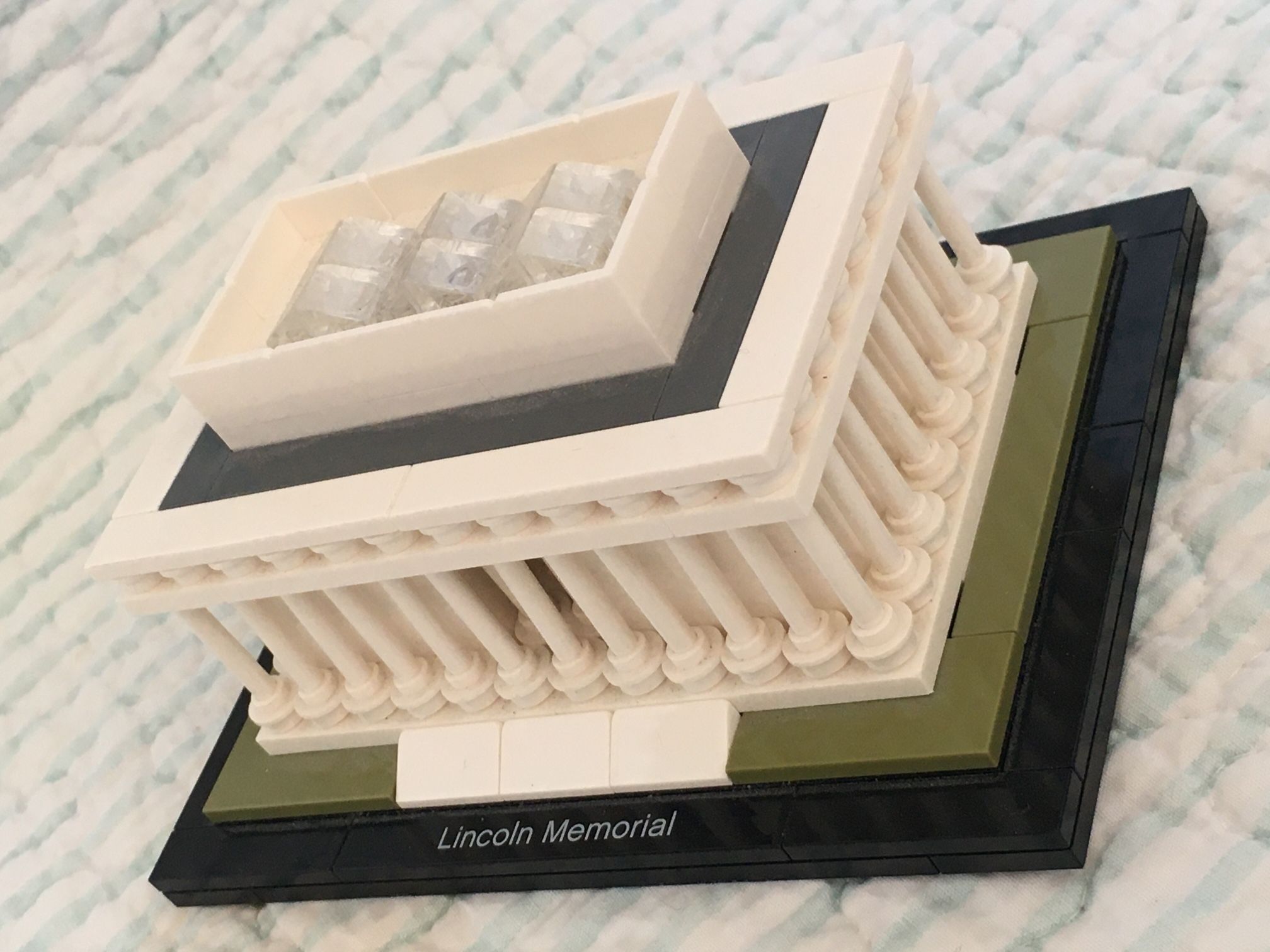 Retired Lego 21022 Architecture The Lincoln Memorial COMPLETE PARTS