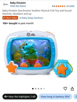 Baby Einstein Sea Dreams Soother - New