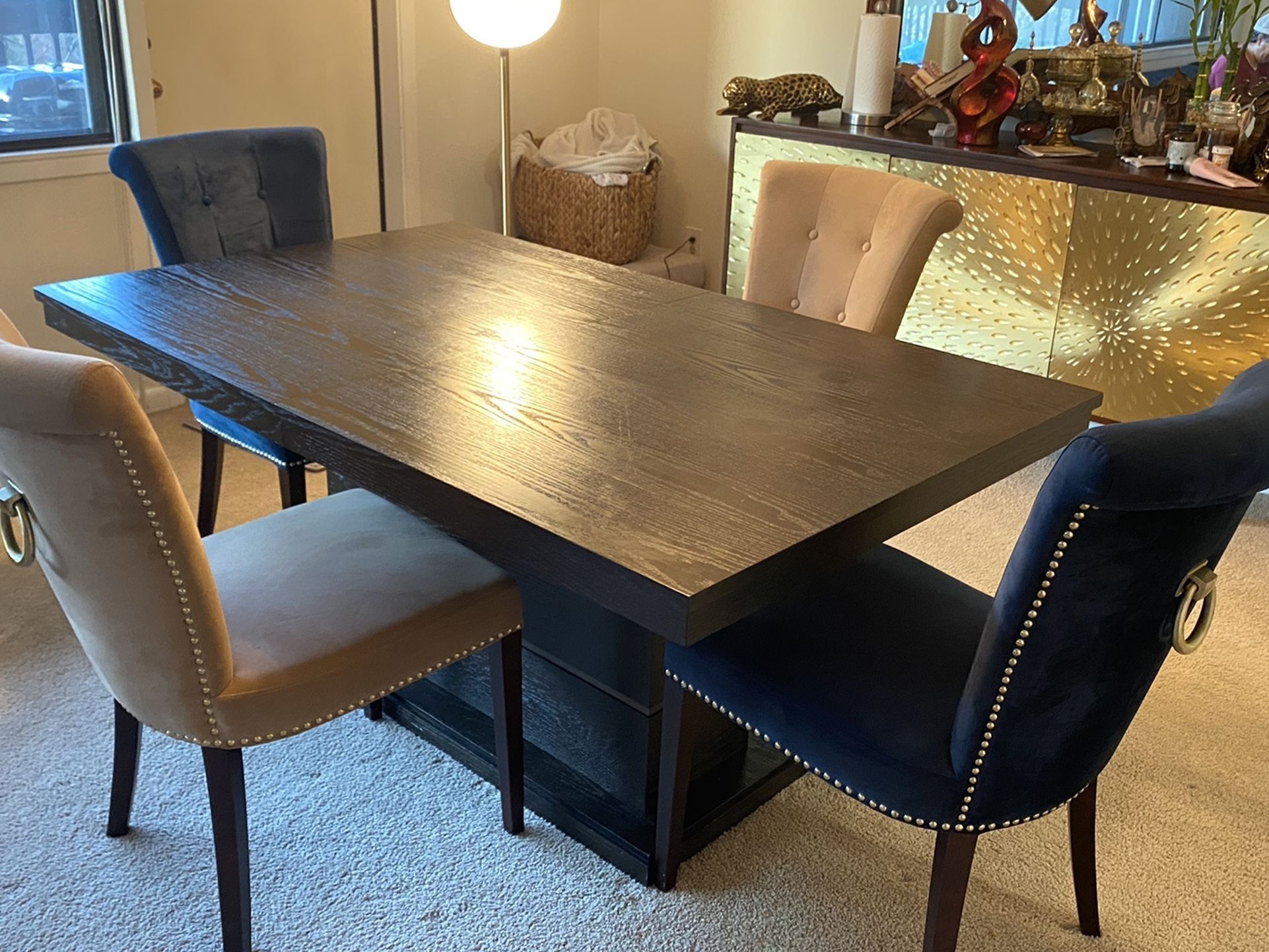 Dining Table, 4 Chairs