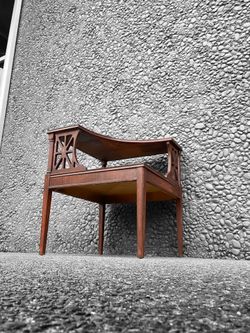 Cute MCM Solid Wood Side Table