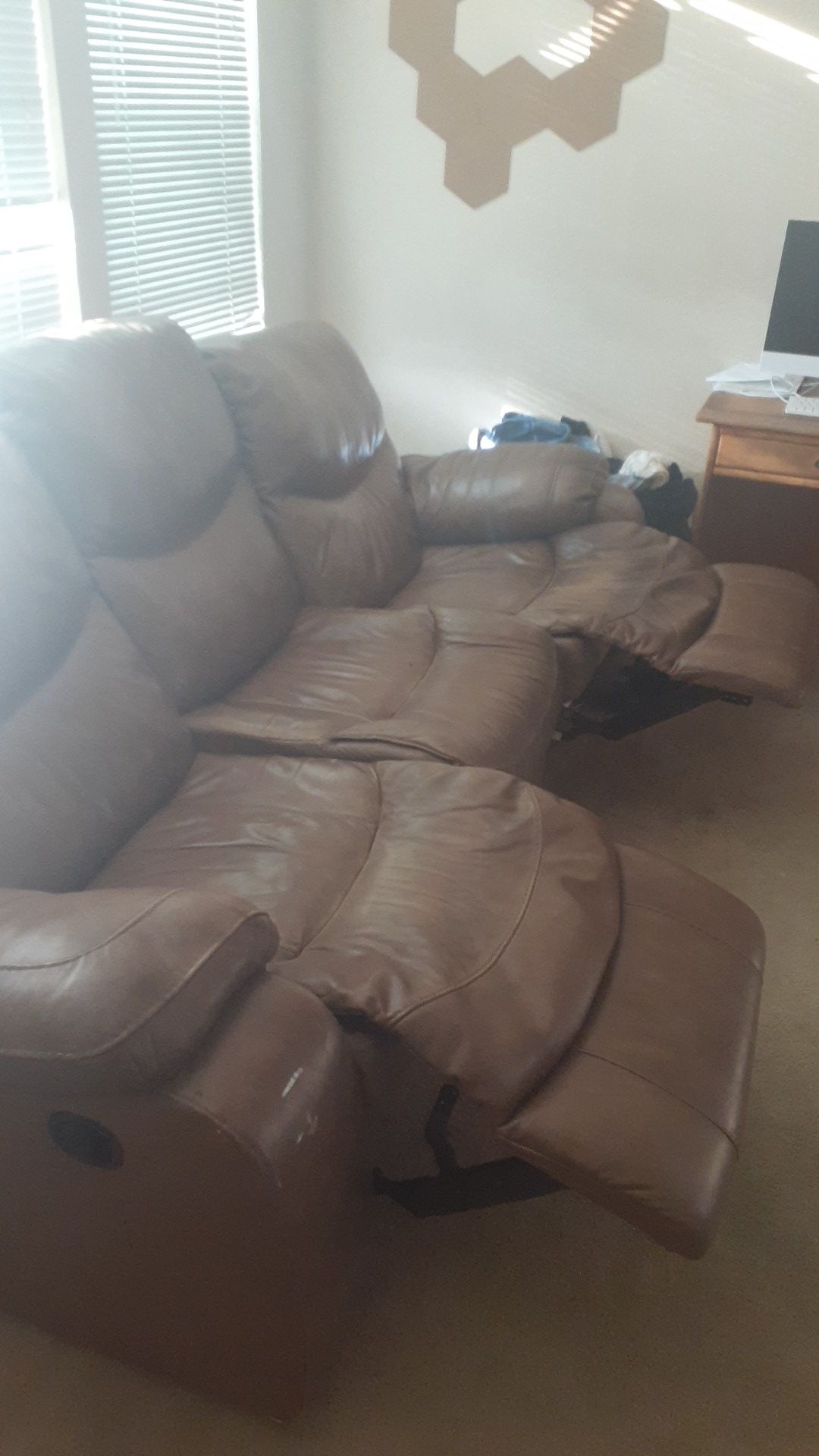 Leather Sofa recliners