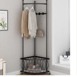 Corner Hall Rack