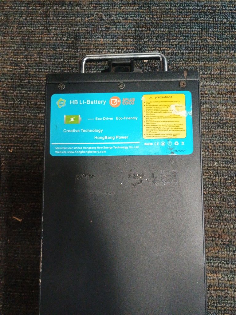 60v20ah Electric scooter Battery Hb Li Eco Driver Eco-friendly