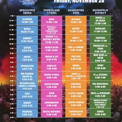 Apocalypse GA Friday