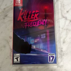 Killer Frequency Nintendo Switch