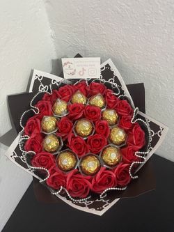 Soap Rose Mothers Day Ramo