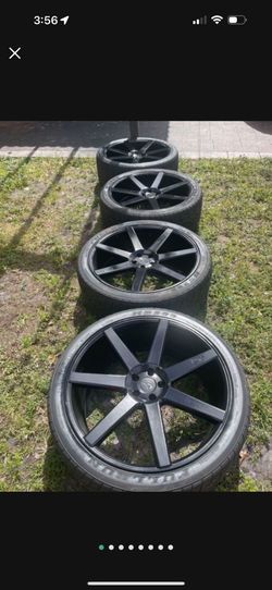 24 inch rims and tires 