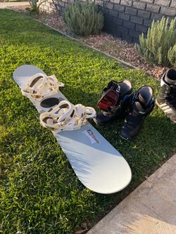 Snowboard & boots