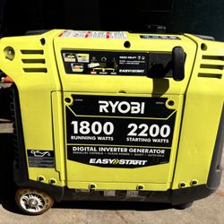 Title: Like New RYOBI 2200-Watt Digital Inverter Generator - Used 2-3 Hours