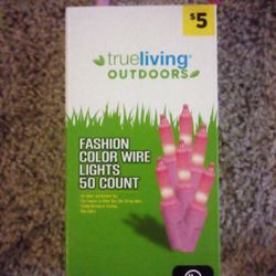 PINK LIGHTS FOR VALENTINE'S DAY OR EASTER!