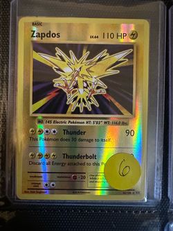 Zapdos Reverse Holo Pokémon Card 42/108 XY Evolutions