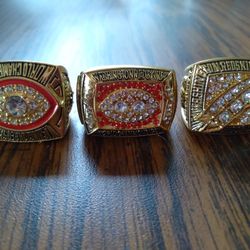 Washington Redskins Championship Ring Set 