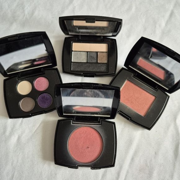 Lancome Blush And Eyeshadows Small Palettes 2 Of Each