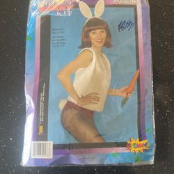 Halloween Costume White Bunny 