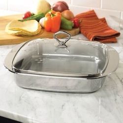 Princess house Baker with glass