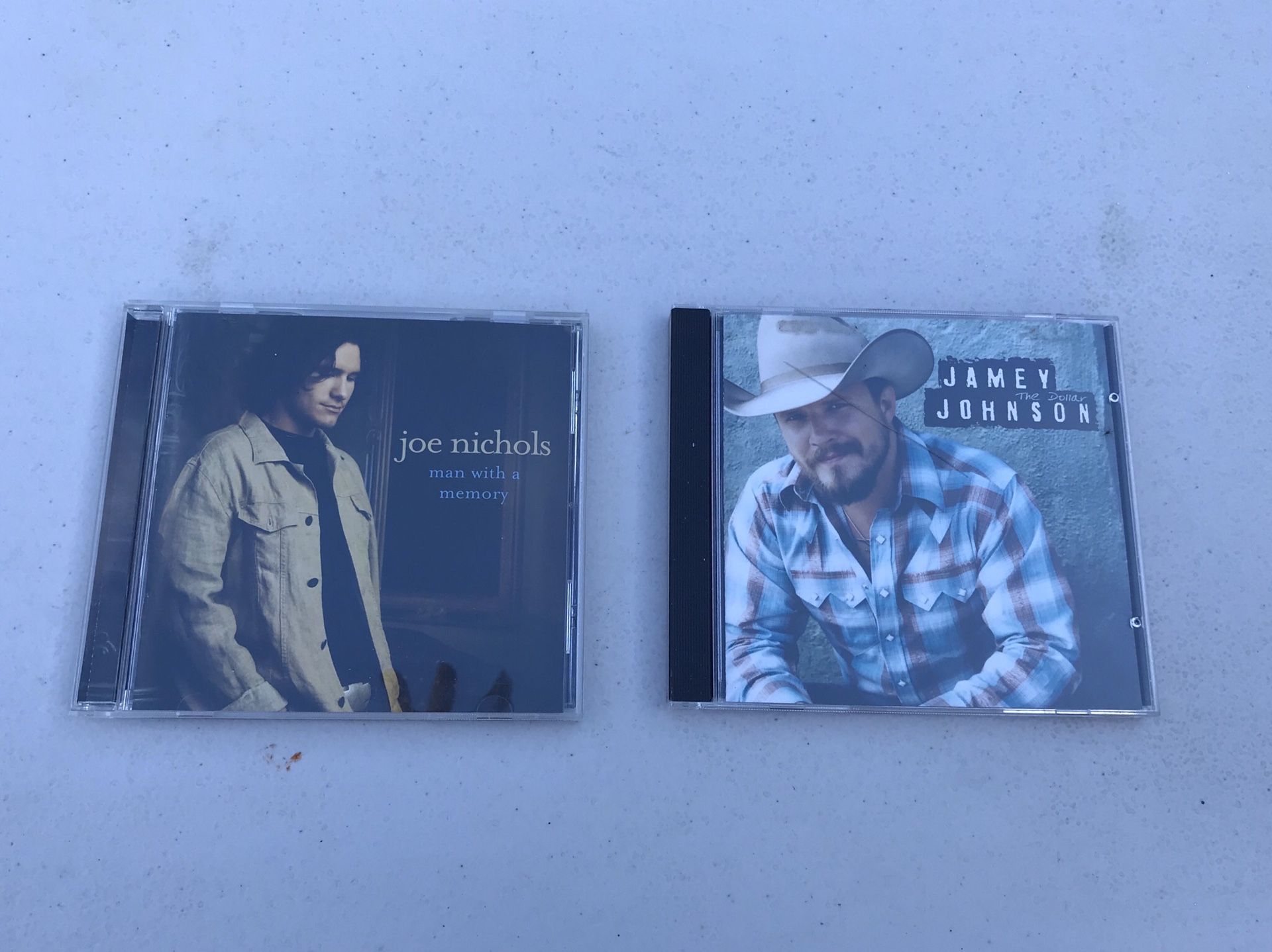 2 CD's, Joe Nichols & Jamey Johnson, sold together