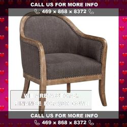 IN STOCK Engineer Brown Accent Chair