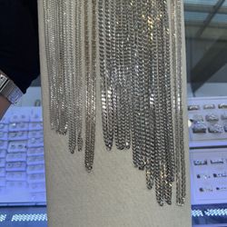 Sterling Silver Cuban Chains