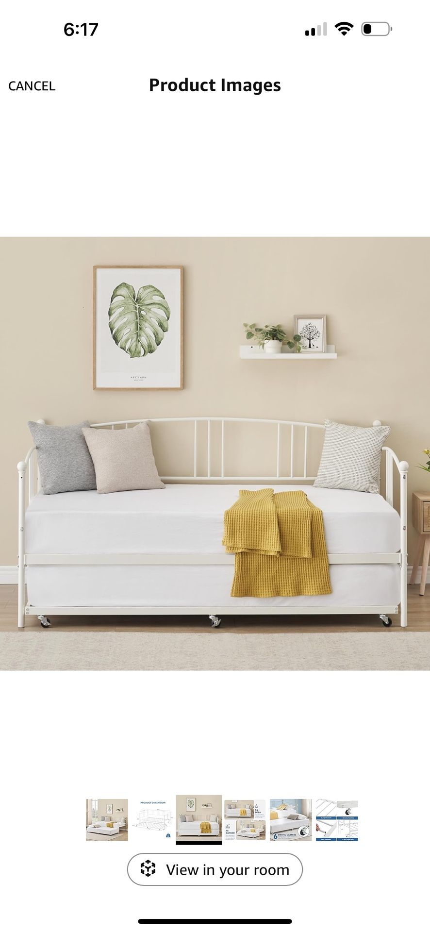 Twin bed