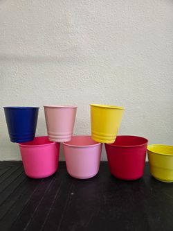 plastic pots
