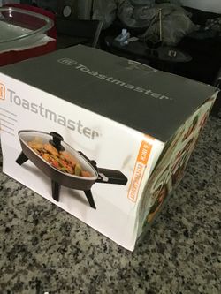 Toastmaster 6-Inch Electric Skillet . Adjustable Heat
