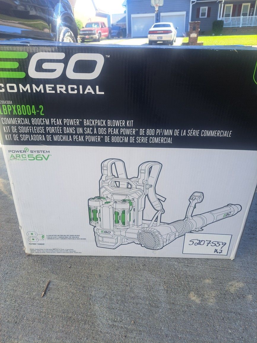 Ego commercial backpack blower