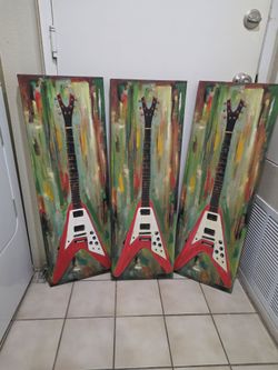 Wall art (3) piece