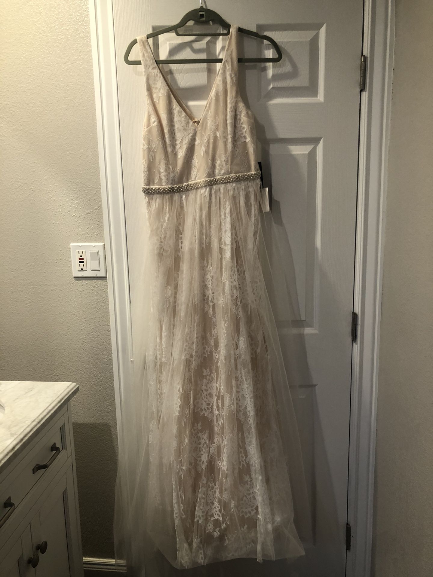 Lulu White Dress/wedding Dress