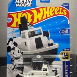 Hot Wheels Mickey Mouse Disney Steamboat 