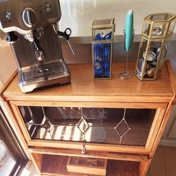 Barrister Bookcase/ Entry Way Cabinet/ Coffee Bar